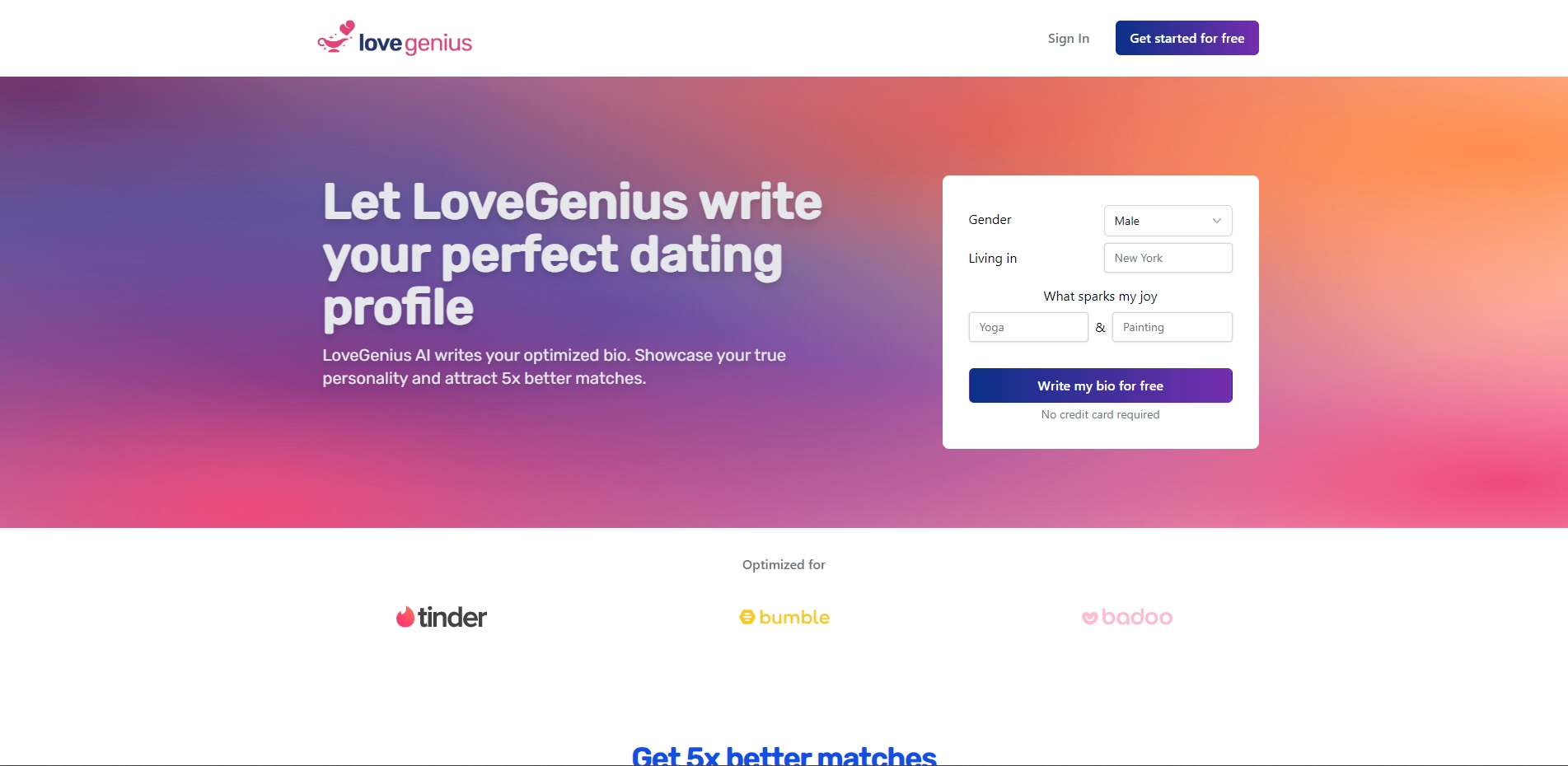 LoveGenius.io