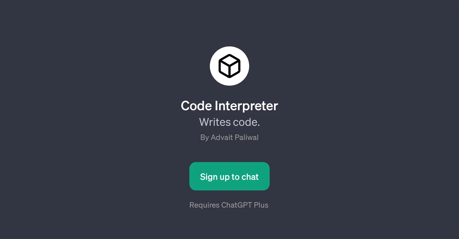 Code Interpreter：代码解释器