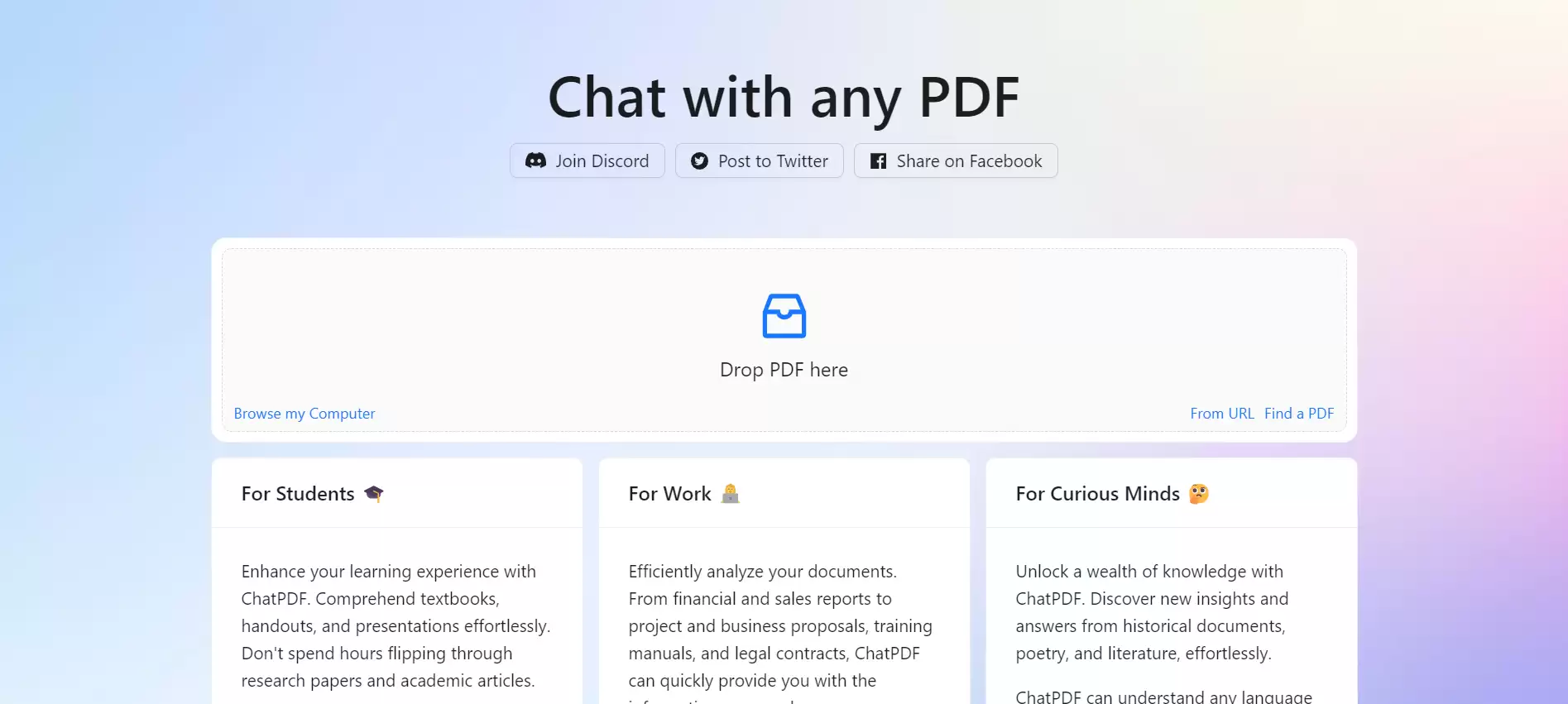 Chatpdf