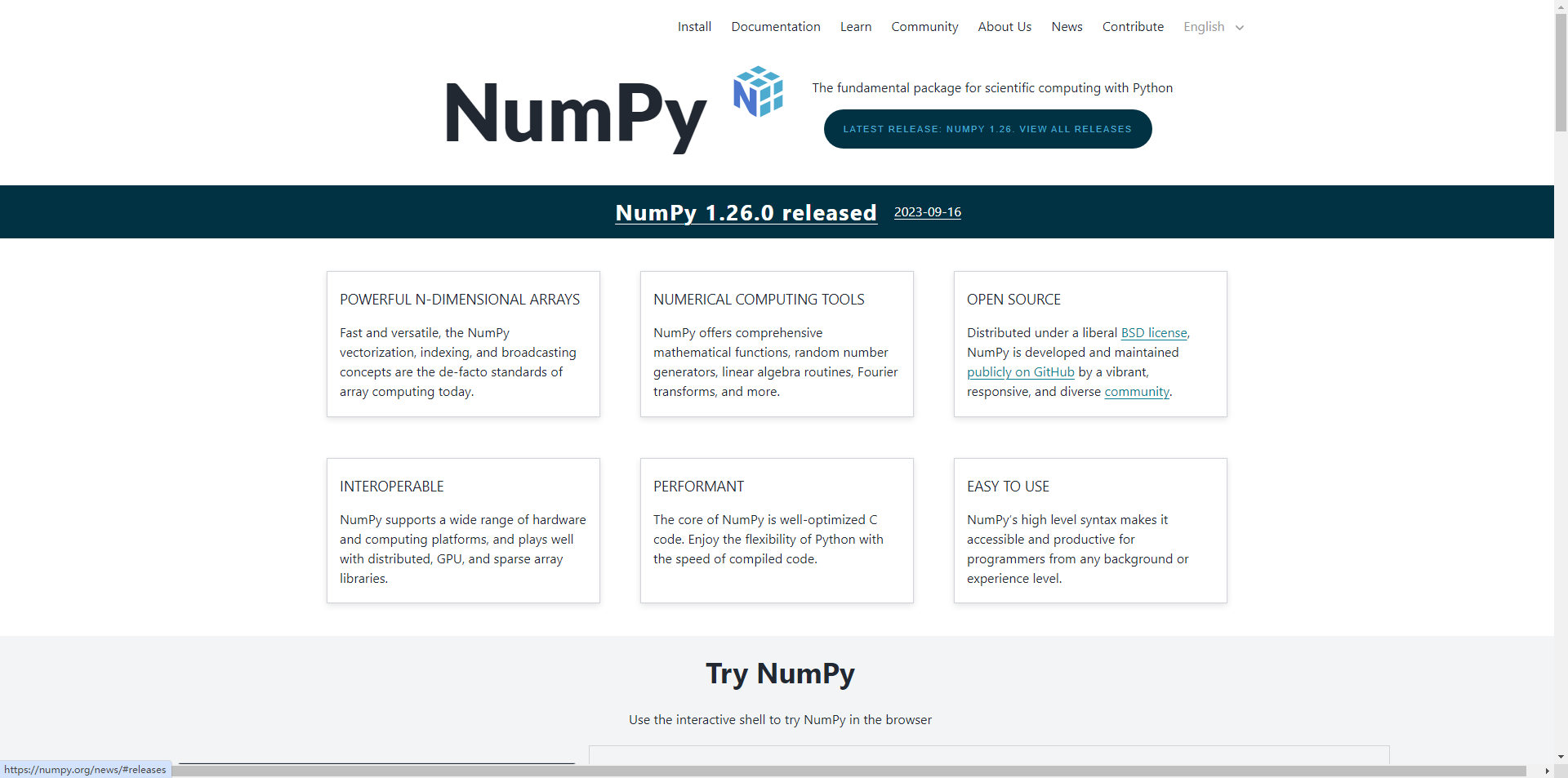 NumPy